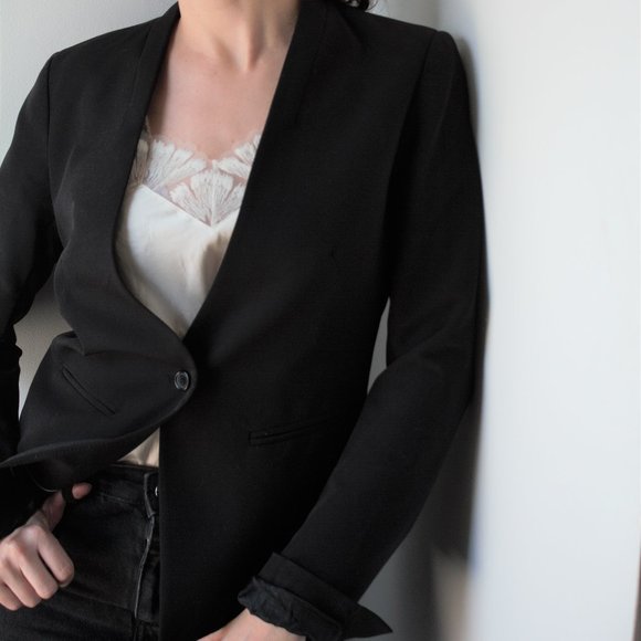 Black Women Blazer - Picture 1 of 4